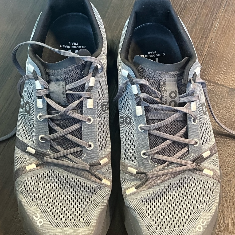 COPY - On Running Men's Gray Trail Shoes